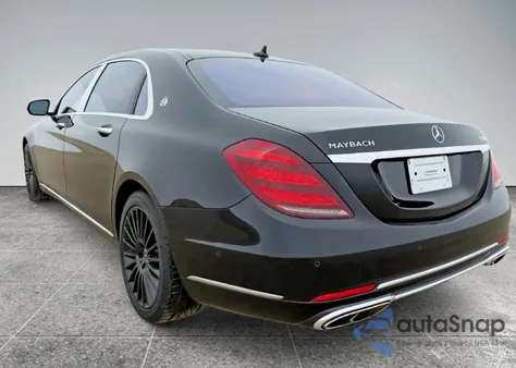2018 Mercedes-Benz S Mercedes-Maybach S560 4Matic из США, поврежденный, VIN WDDUX8GB2JA351299
